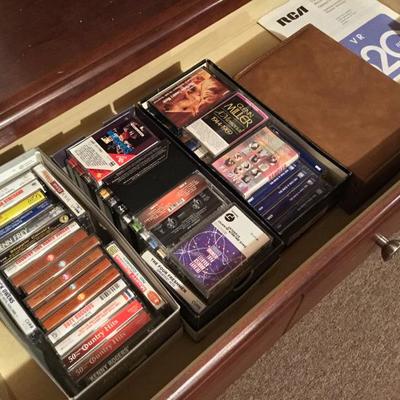  Vintage cassette tapes including country music 