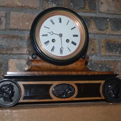 Antique mantle clock