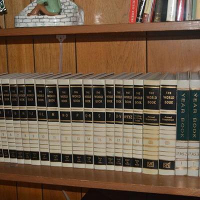 1956 World Book Encyclopedia set