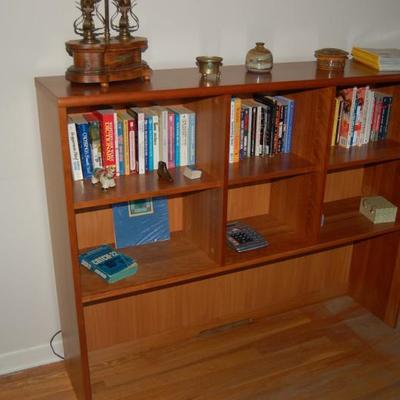 More books, nice bookcase