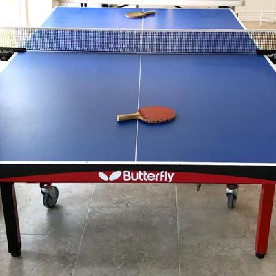 Butterfly Centerfold 25 Rollaway Table Tennis Table