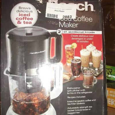 Hamilton Beach 40912R Iced Coffee/Tea Maker (OPEN ...