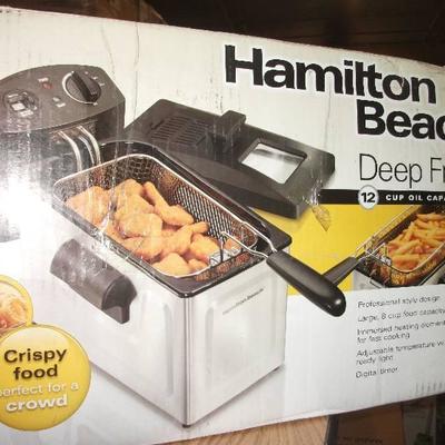 Hamilton Beach Professional Deep Fryer, 3-Liter Oi ...