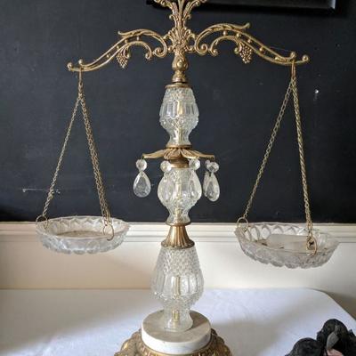 Glass and Brass scale