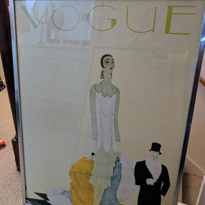 Vintage Vogue Poster 
