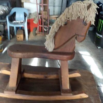 Wooden Rockin horse