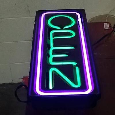 Commerical OPEN Sign- Neon