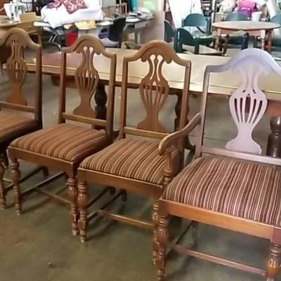 Lot of 4 Antique or Vintage Chairs