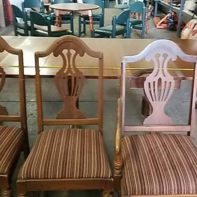 Lot of 4 Antique or Vintage Chairs