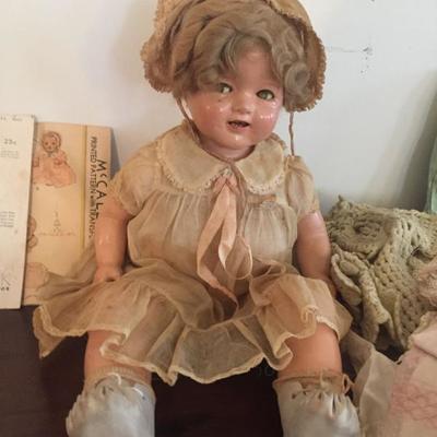  Family Heritage Estate Sales, LLC. New Jersey Estate Sales/ Pennsylvania Estate Sales. Original Baby Shirley Temple Doll- circa 1935.
