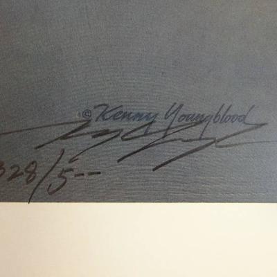 Silver Dream Singed by Kenny Youngblood