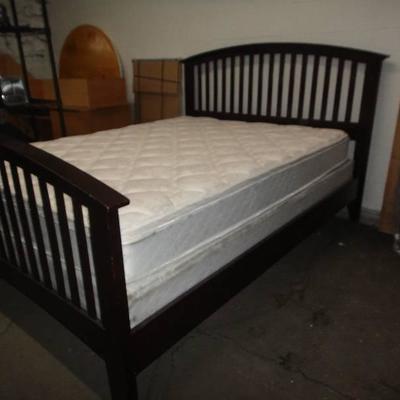 Queen Size bed with Mattress and Springs