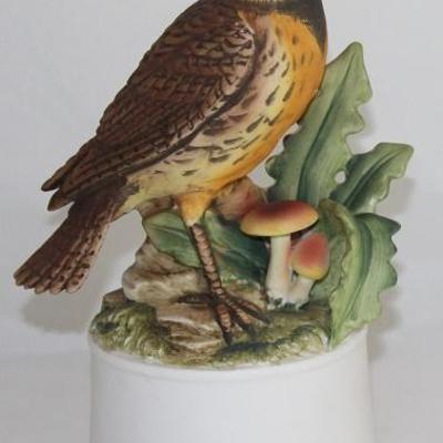 Lefton "Lark" KW5158 Bisque Porcelain Figurine (9")