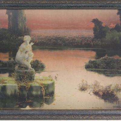 Enrique Serra, Barcelona Spain (1859-1918) Roma Print  (30.5"x19.5")