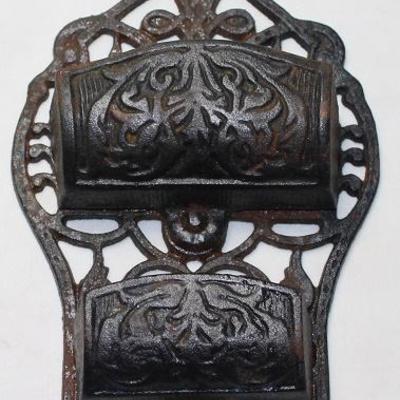 Vintage Case Iron Wall Match Safe