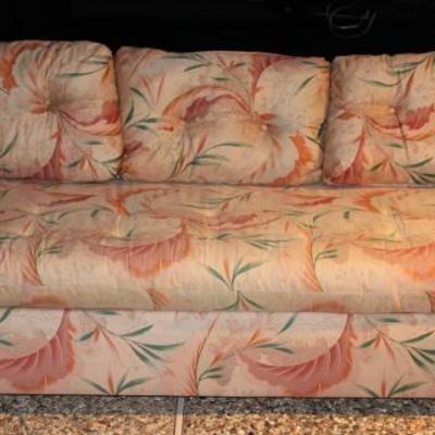 Vintage Rattan Sofa