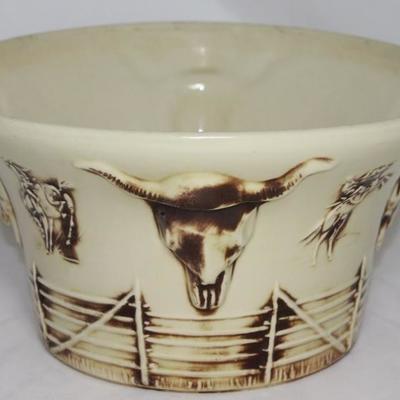 McCoy "El Rancho" 1968 Party Bowl (11" x  6")