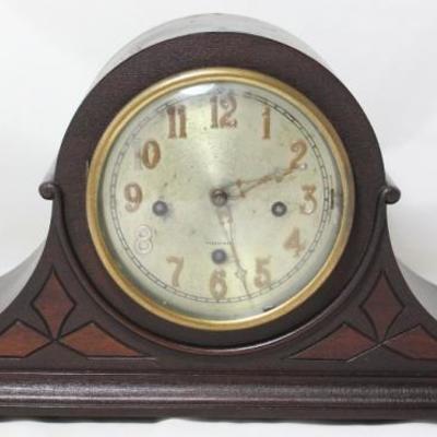 The Herschede Hall Clock Co. Cincinnati, Ohio  Humpback Mantle Clock Panama Pacific International Exposition 1913 Grand Prize Winner...