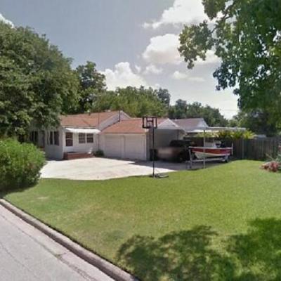 Street of home.  Large Spacious Home built in the 50's. Beautiful Oasis Back Yard with Pool. 