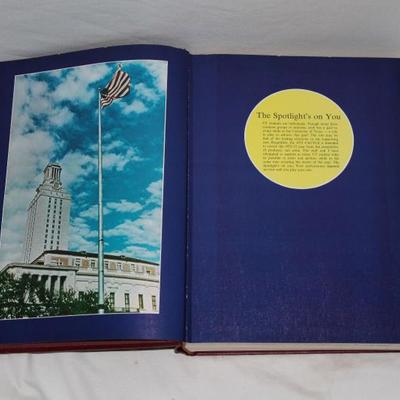 University of Texas 1973 Cactus Year Book, inside cover