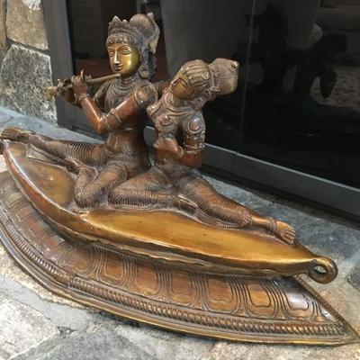 Large Indian Bronze Sculpture