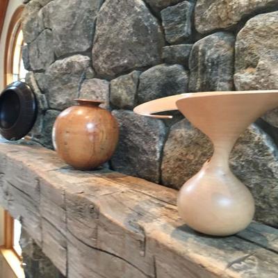 Turned Wood Bowls and Vases