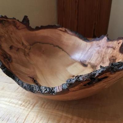 Natural Edge Turned Wood Bowls