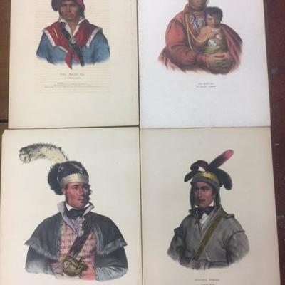 4 McKenney  & Hall American Indian Portraits