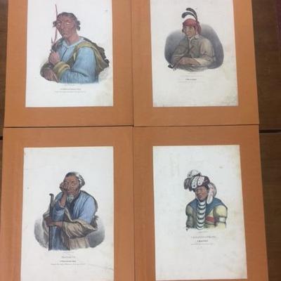 4 McKenney  & Hall American Indian Portraits