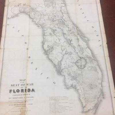 1839 Map of The Seat of War FL. 31