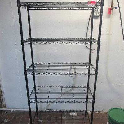 Metal Wire Shelf Unit