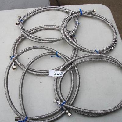 5 stainless steel hoses