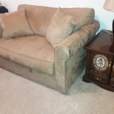 Small sofa with pull out twin bed