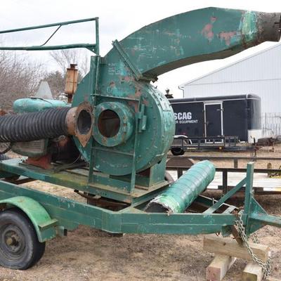 Vintage Twin Disc Commercial Wood Chipper