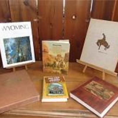 Assortment of Vintage Wyoming Books
