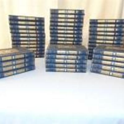 50 Volume Set of History of the United States Circa 1919