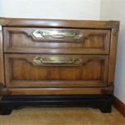 Two Solid Wood Mohasco Night Stands
