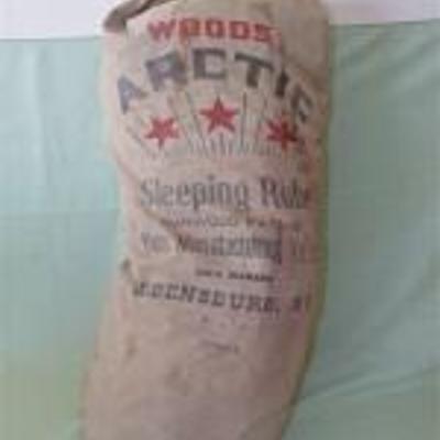 Vintage Arctic Sleeping Bag/Robe 