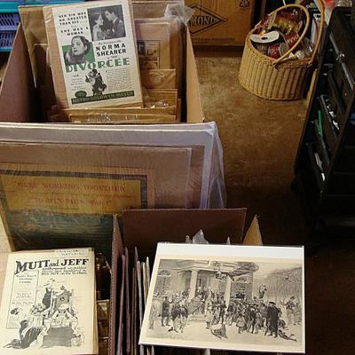 vintage paper advertising
