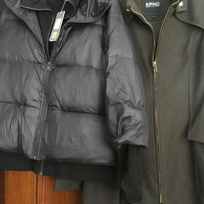 Eileen Fisher Puffer Jacket, Buffalo Wool Jacket 