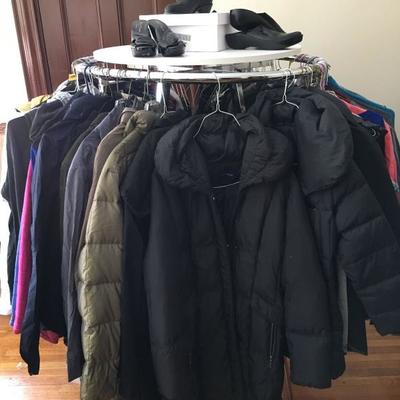 NWT Down Jackets, North Face Vests, Leather Shoes