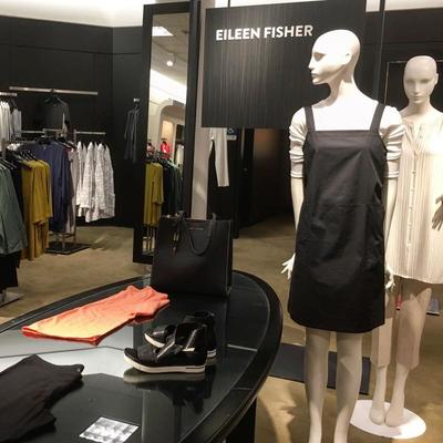 TEN TIMES the number of Eileen Fisher pieces than in the Natick Collection! 