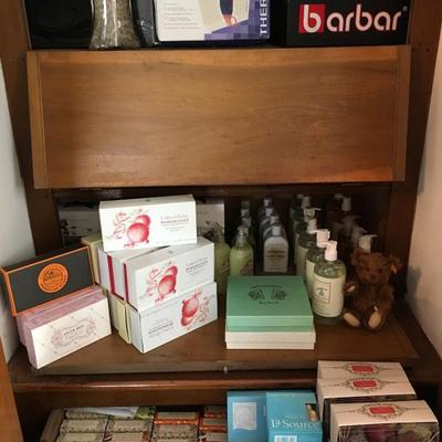 Soaps, Lotions, NIB Hair Dryers 
