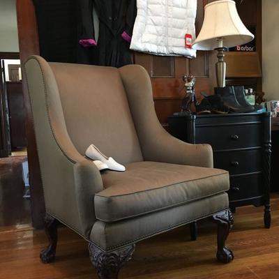 Ralph Lauren Wingback Armchair