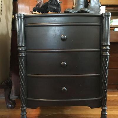 Ralph Lauren Three Drawer End Table