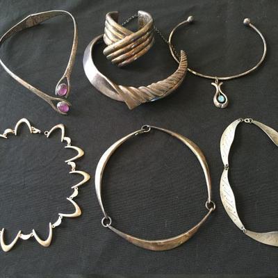 Vintage Sterling Jewelry 