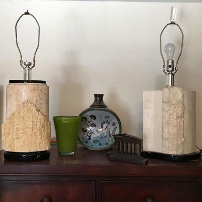 Vintage Lamps, Book End Collection