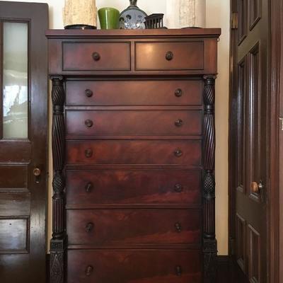 Ralph Lauren Eight Drawer Dresser (you'll need a step stool to see what's in the top drawers!)