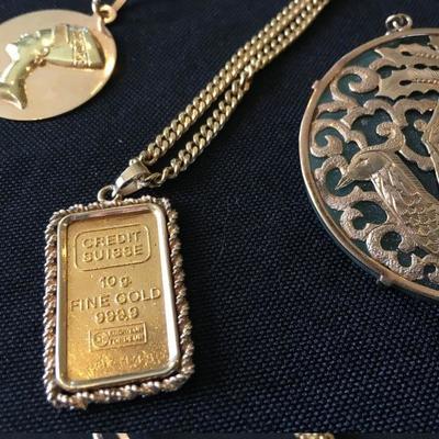 10g .999 Fine Gold Pendant! 