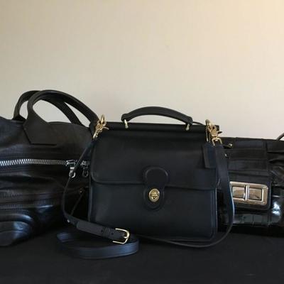 Chloe, Coach and Furla Handbags 
